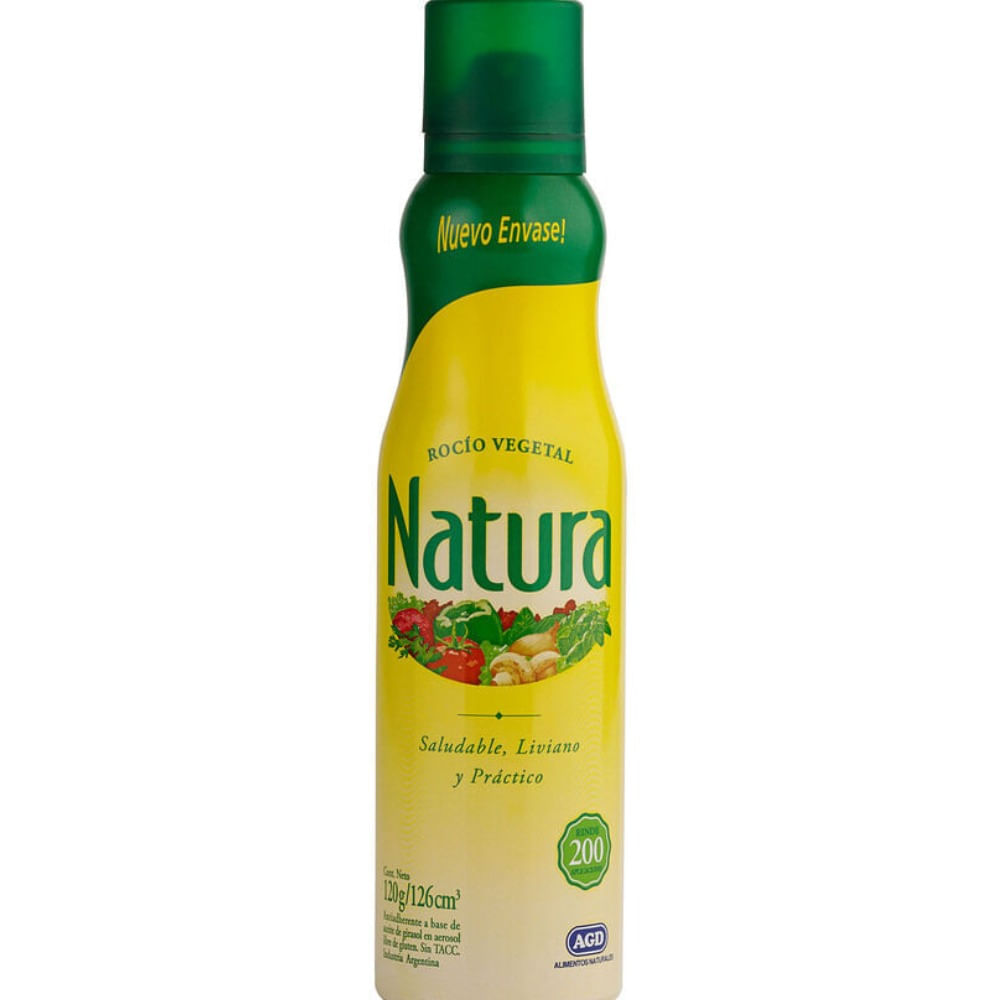 Natura Aceite en aerosol Natura 120 cc.