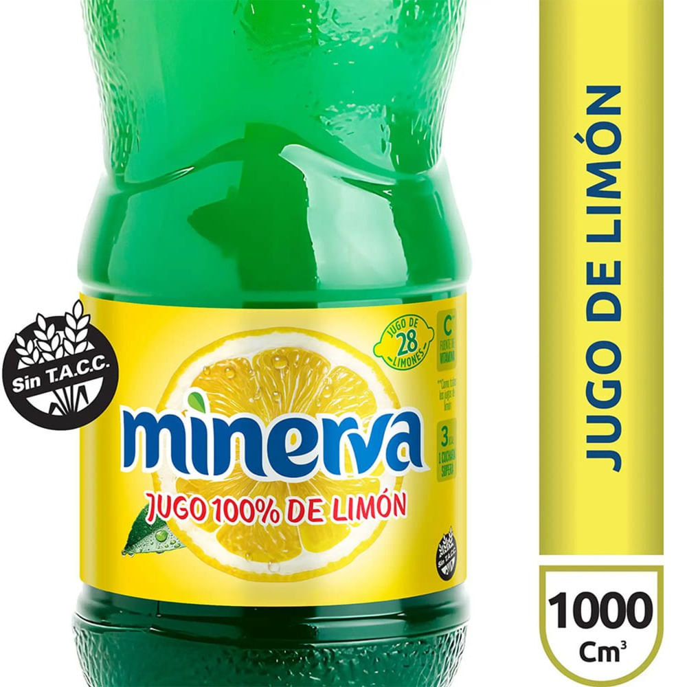 Jugo De Limon Minerva 1lt