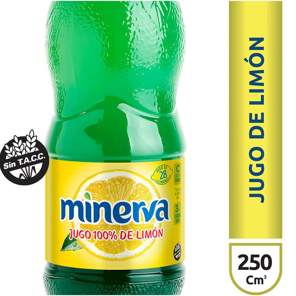 Jugo De Limón Eco Minerva 250 G