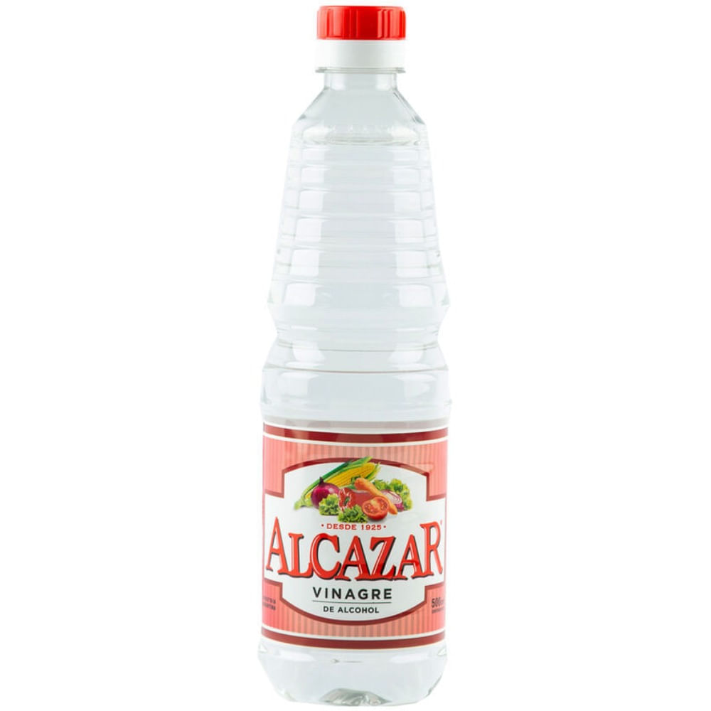 Vinagre de alcohol Alcazar 500 cc.