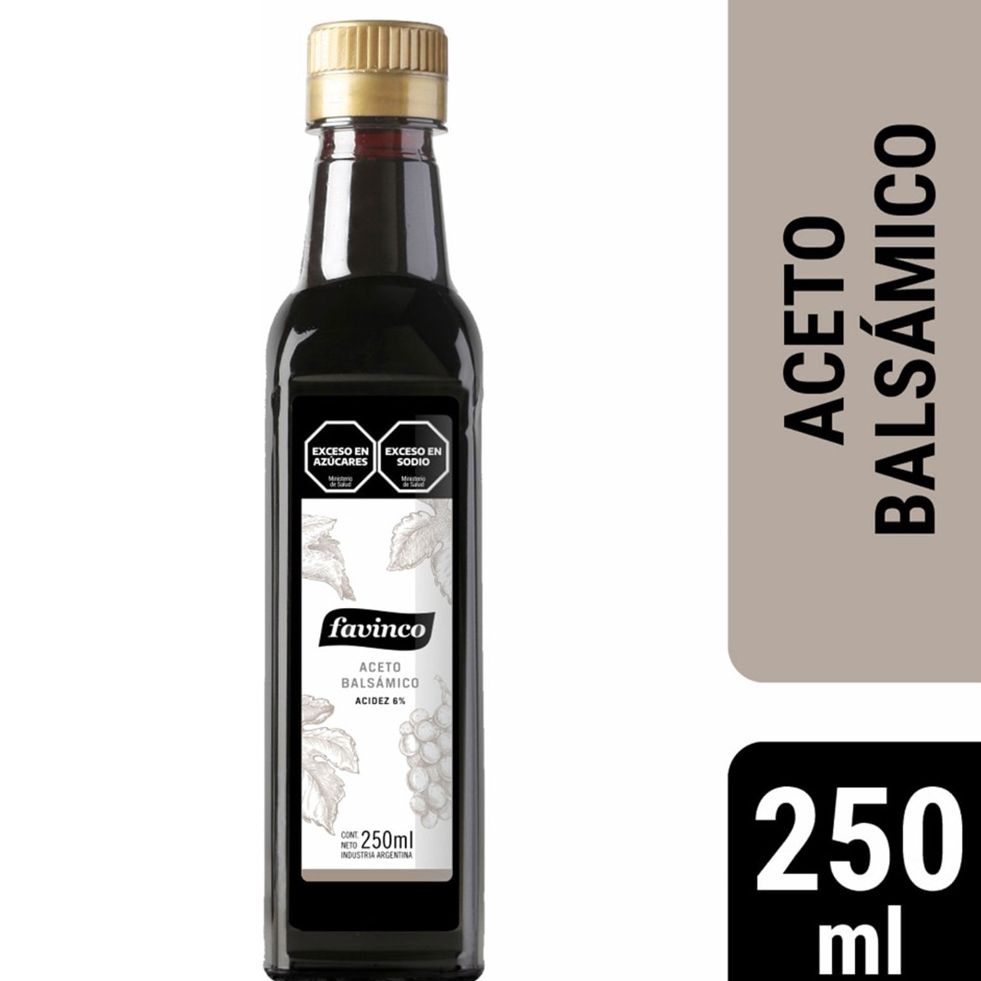 Aceto Balsámico Favinco 250 Ml