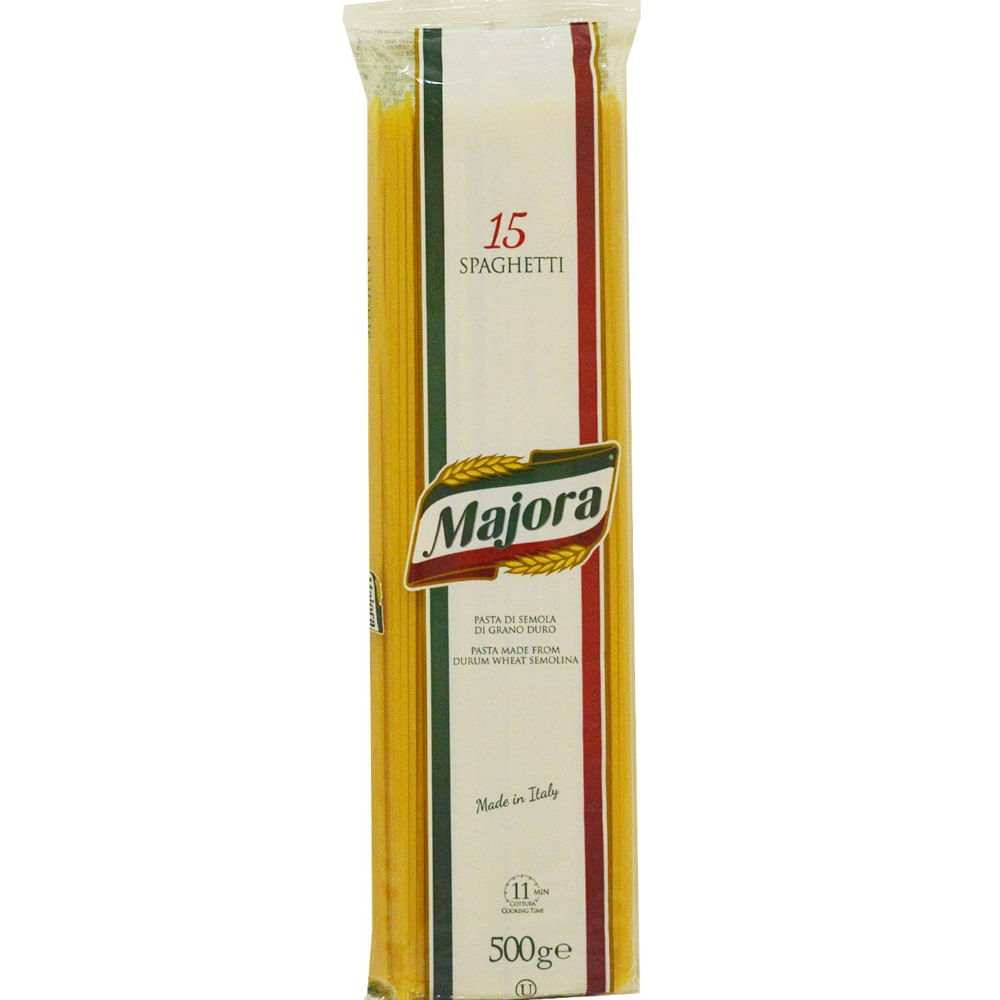 Fideos largos spaghetti Majora 500 g.