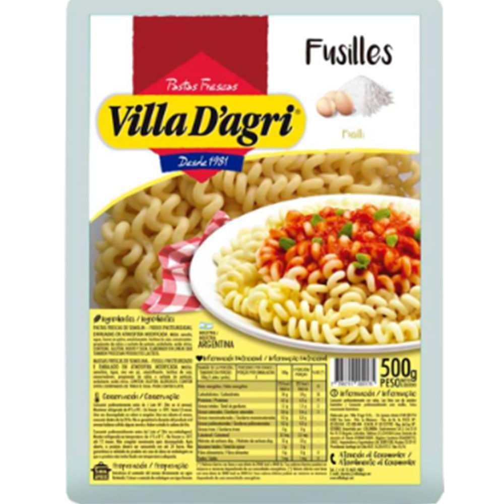 Fusilles Villa d agri 500 g.