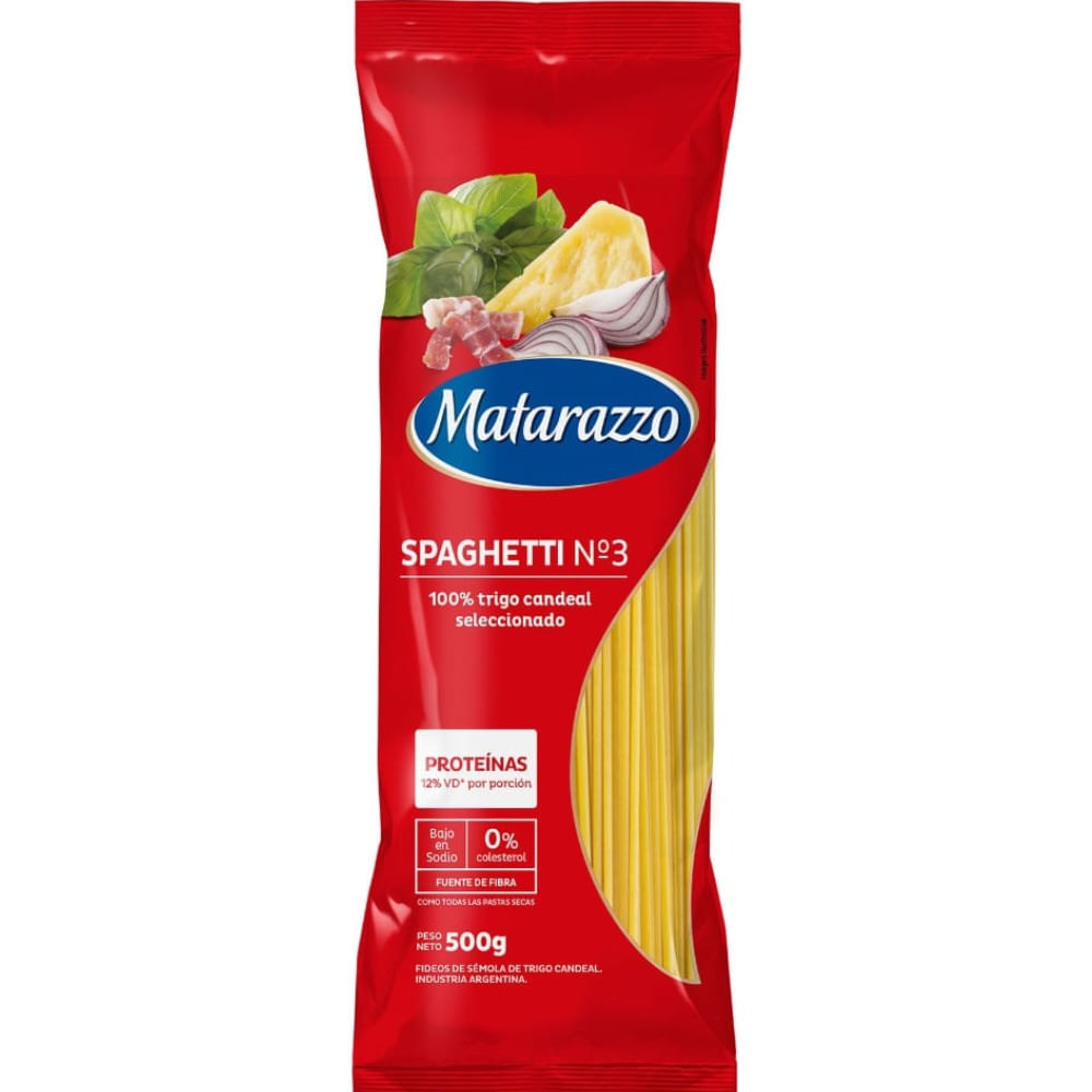 Spaghetti N°3 Matarazzo 500gr