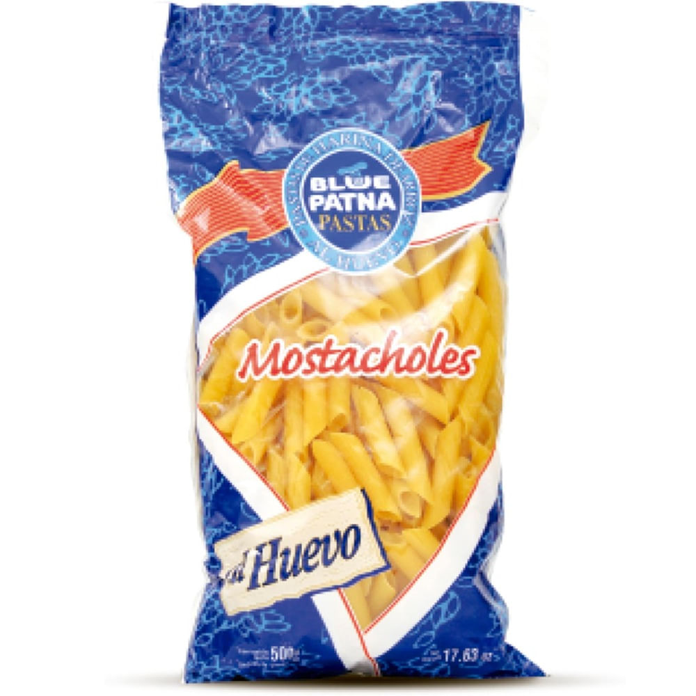 Fideos sin TACC mostacholes Blue Patna 500 g.