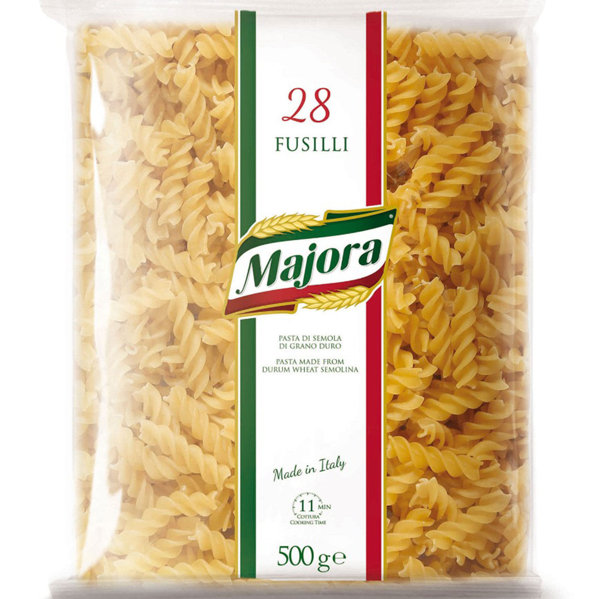 Fideos fusilli Majora cortos 500 g.