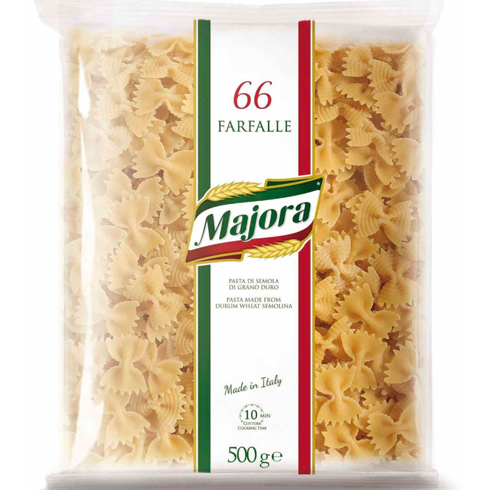 Fideos farfalle Majora 500 g.