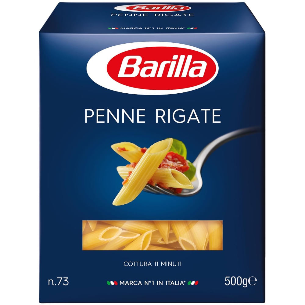 Fideos Barilla Penne Rigate 500 G