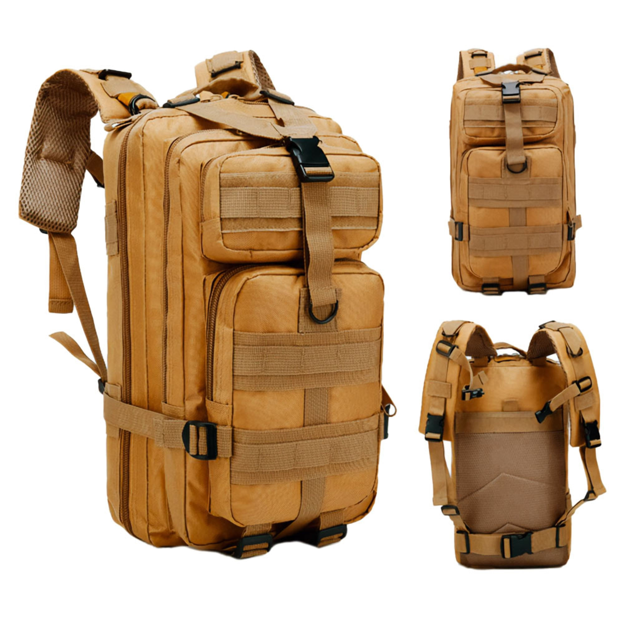 Mochila Táctica Camuflada Gadnic Militar Mochilero Compatible Camelback Compartimentos Varios 25L