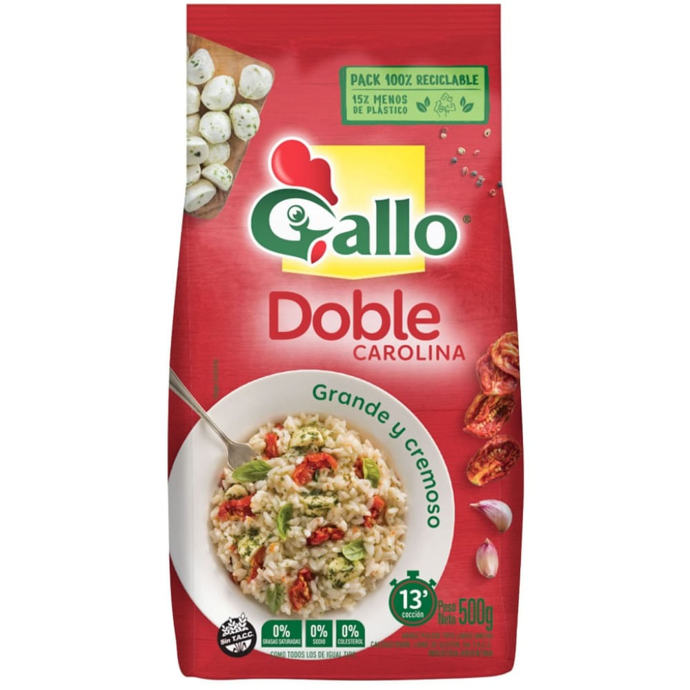 Arroz doble Gallo 500 g