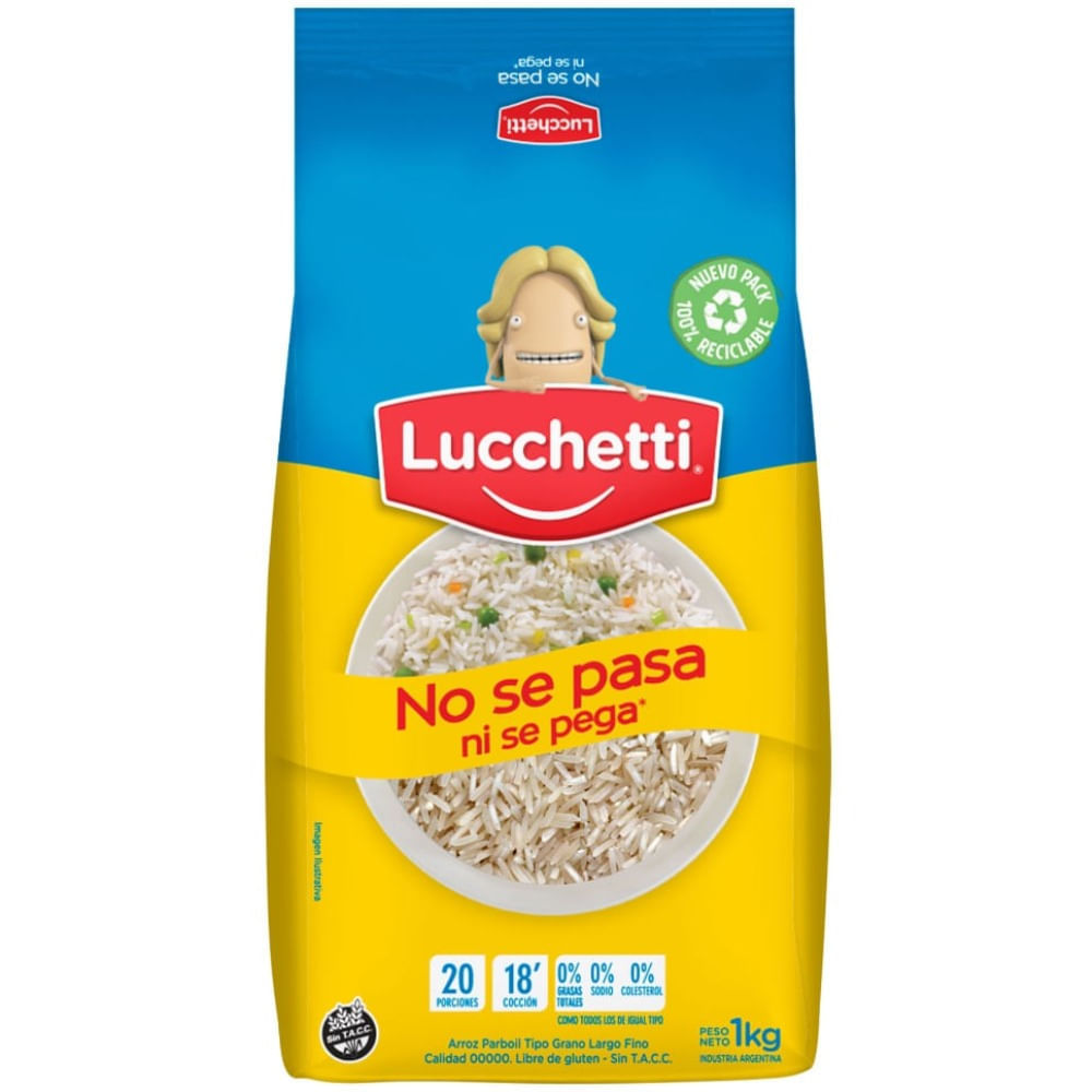 Arroz Parboil Lucchetti 1 Kg