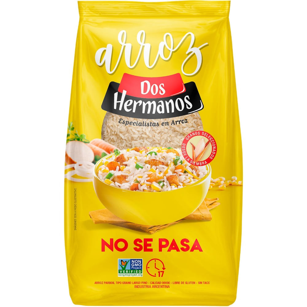 Arroz Parboil Dos Hermanos 1 Kg