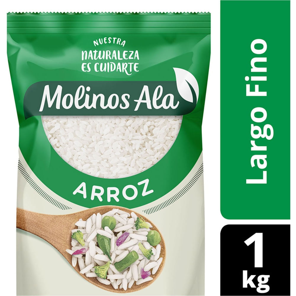 Arroz Blanco Largo Fino Molinos Ala 1 Kg
