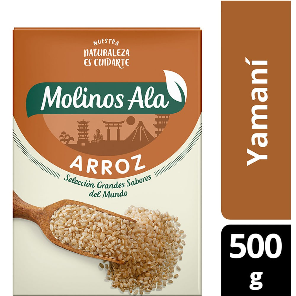 Arroz  Yamani Integral Molinos Ala 500gr