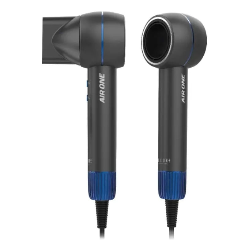 Secador De Pelo Allure Air One 1400w Ionico Gris Spairone Spaironepp