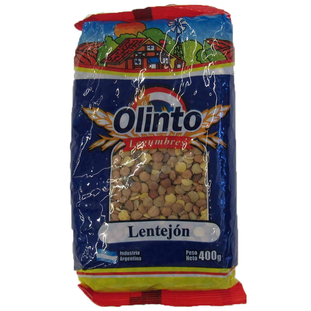 Lentejones Olinto bolsa 400 g.