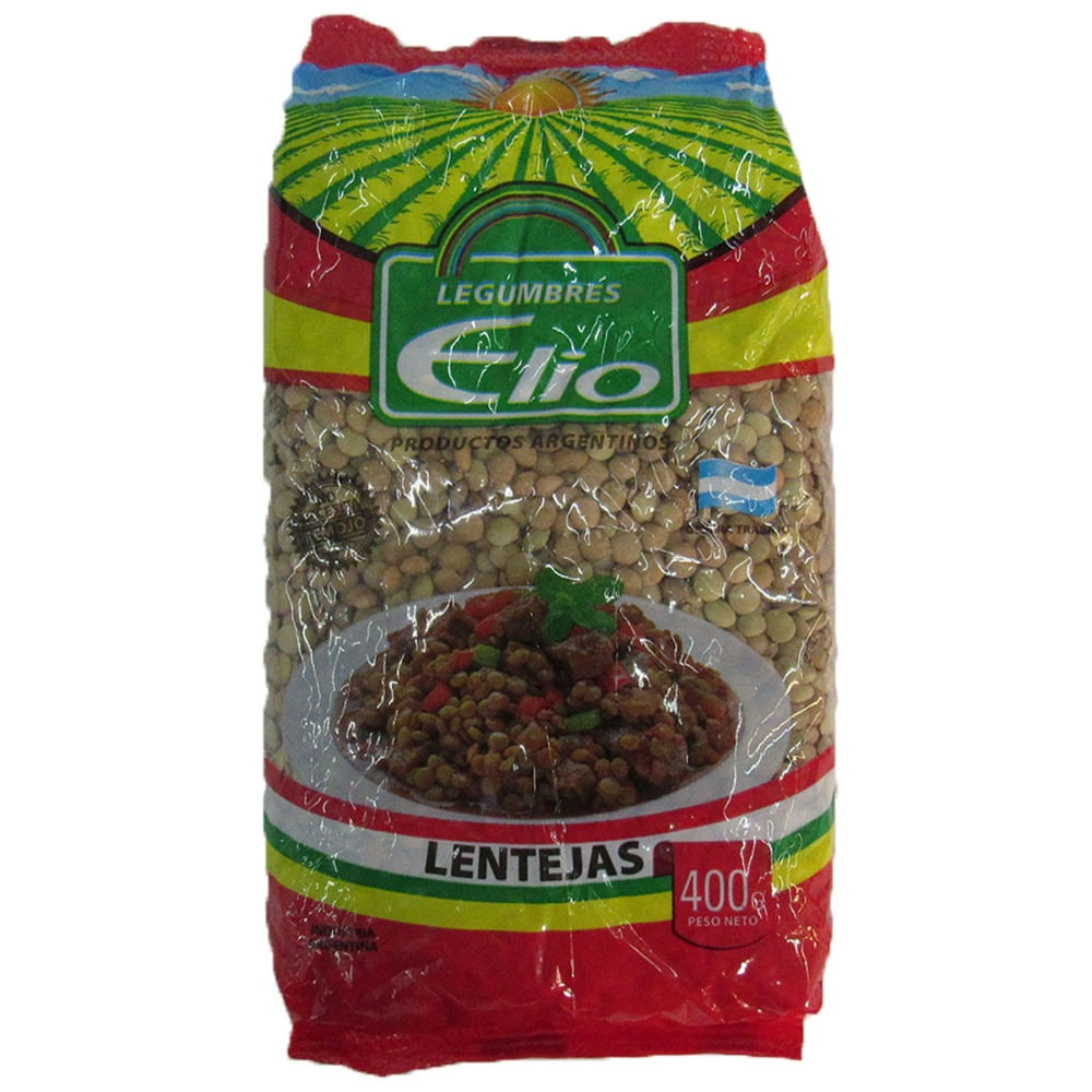 Lentejas Don Elio bolsa 400 g.