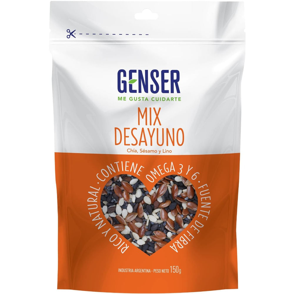 Mix de semillas Genser desayuno 150 g.