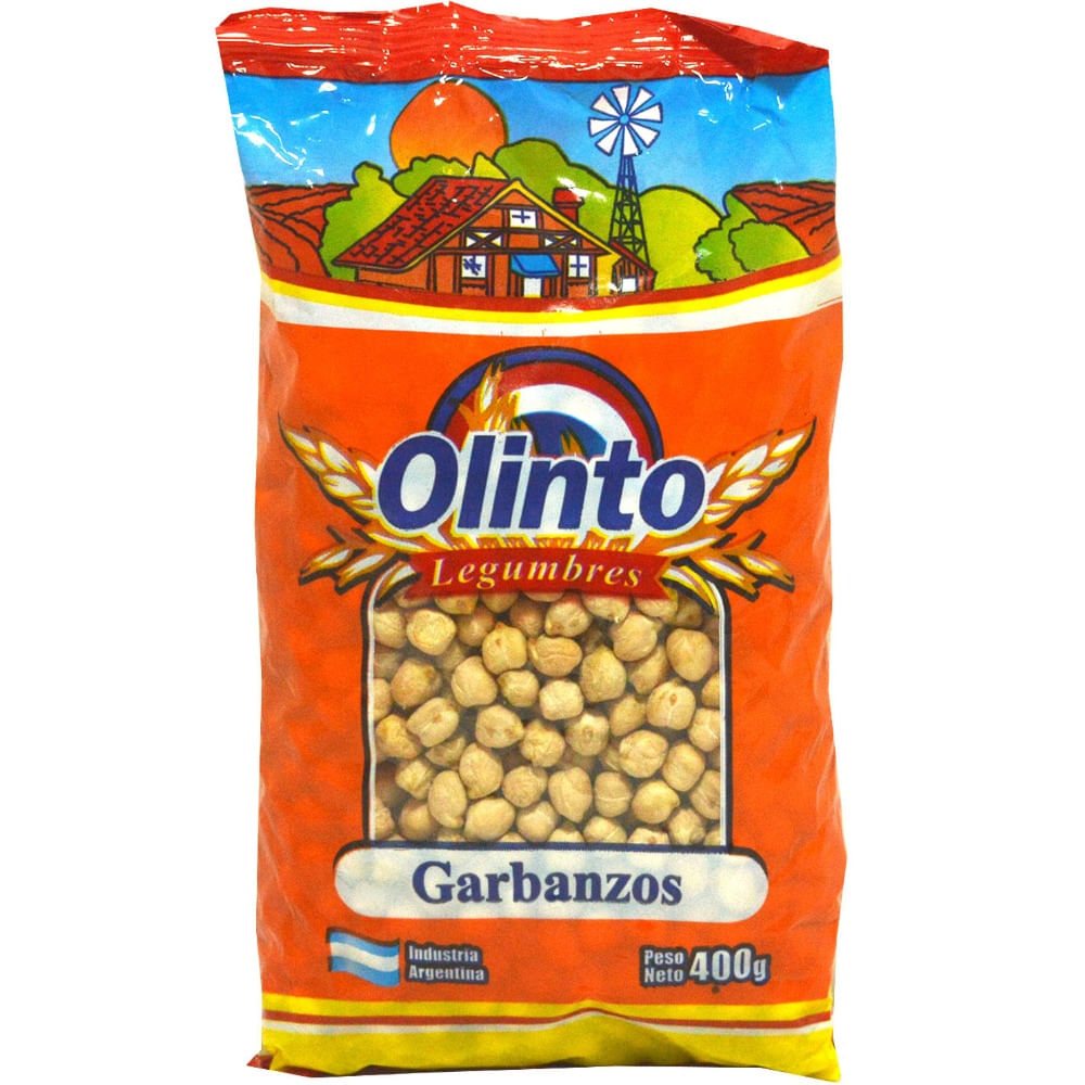 Garbanzo Olinto bolsa 400 g.