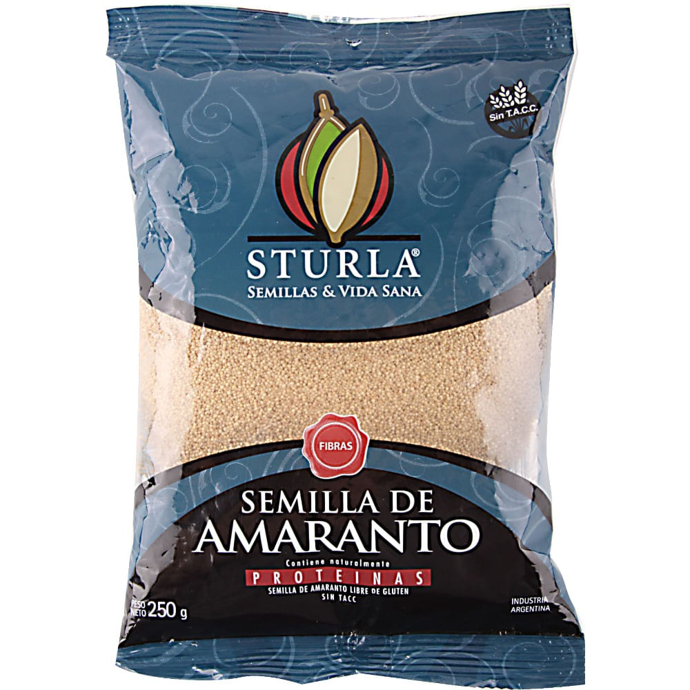 Semillas de amaranto Sturla 250 g.