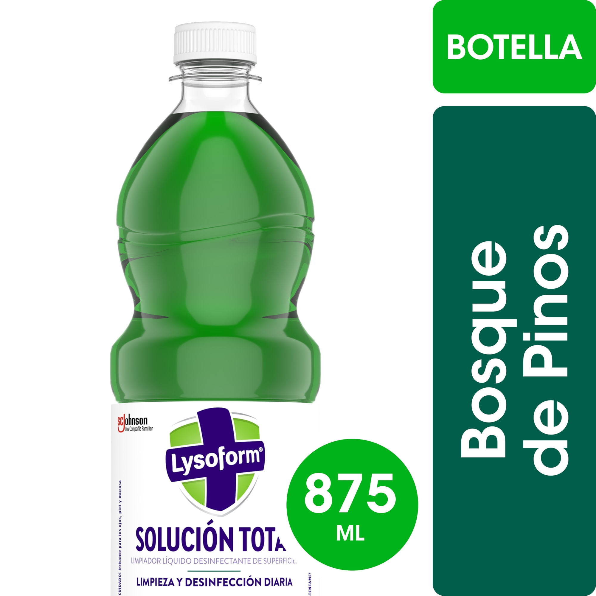 Limpiador Desinfectante Lysoform Solución Total Bosque De Pinos 900 Ml