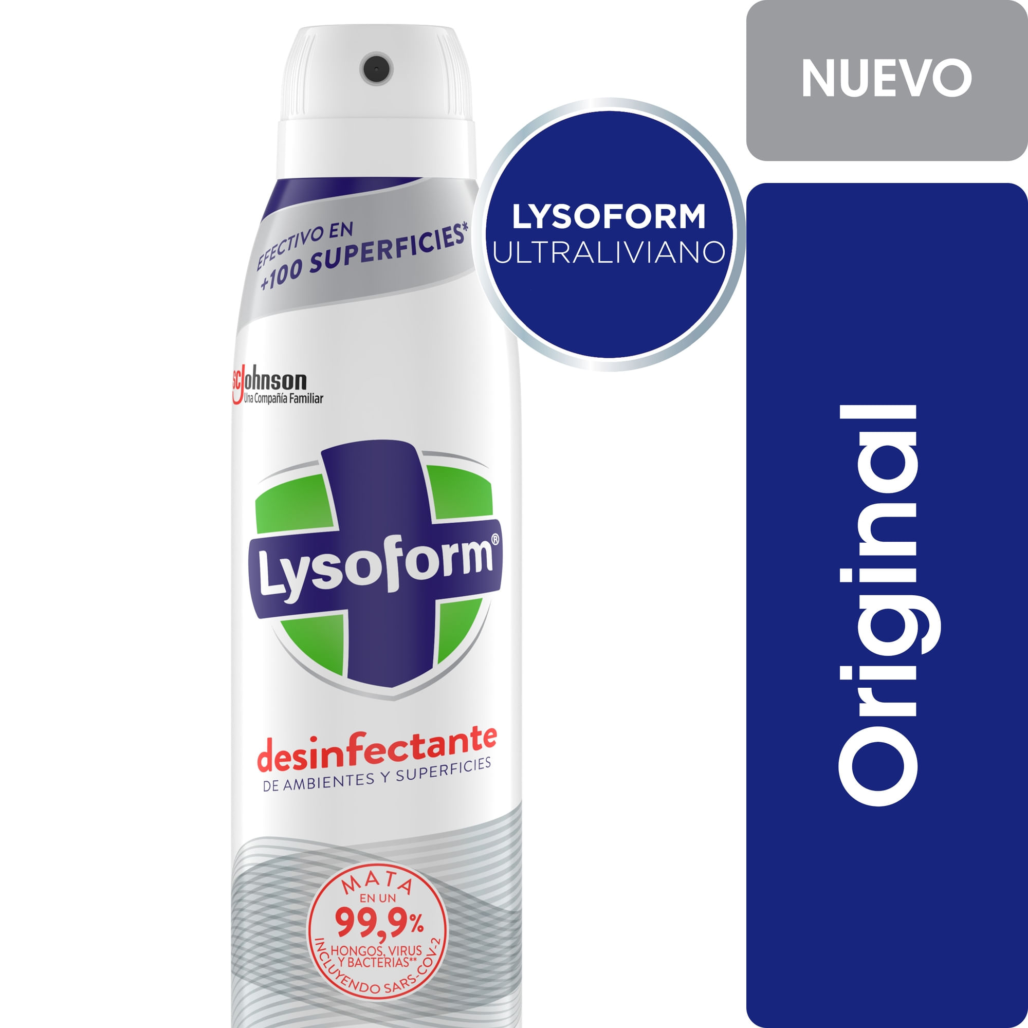 Desinfectante Lysoform Elimina Olores Original 315 Ml