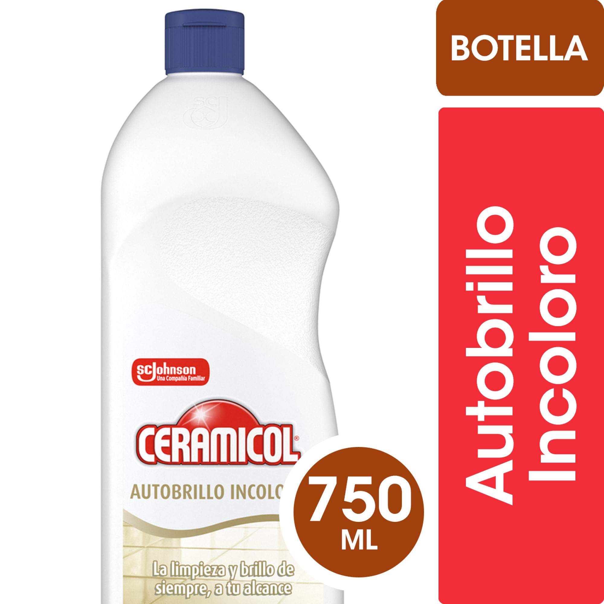 Autobrillo Ceramicol incoloro en botella 800 ml