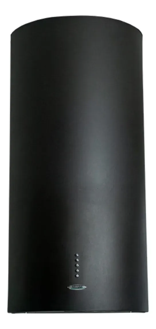 Campana Maraldi Selene Mural Black 47 Cm Con Luz 3 V