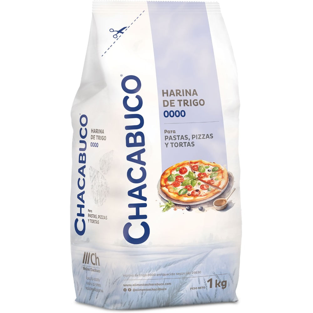 Harina 0000 Chacabuco 1 Kg