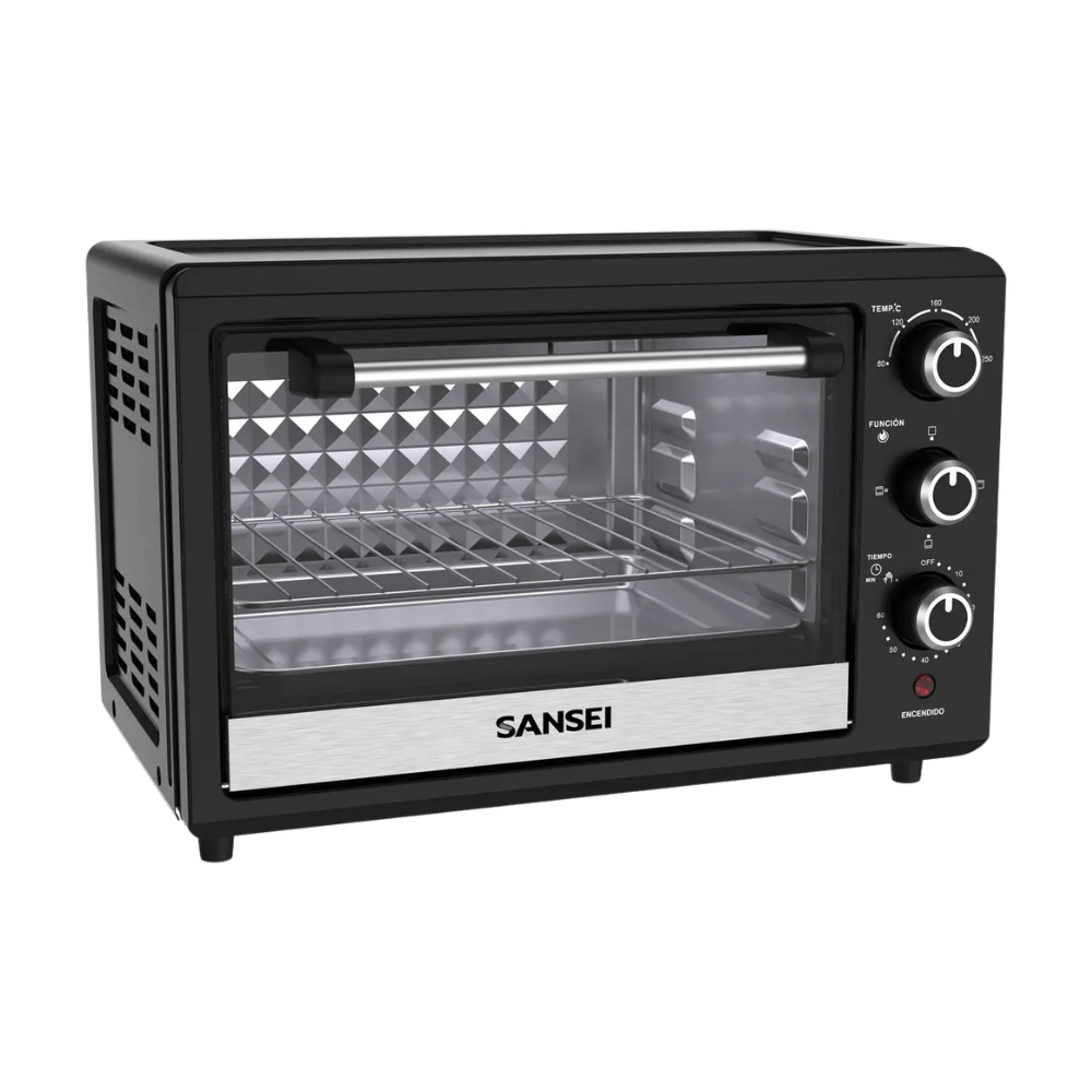 Horno Grill Sansei Negro 17 Litros Hgsa1724uapi