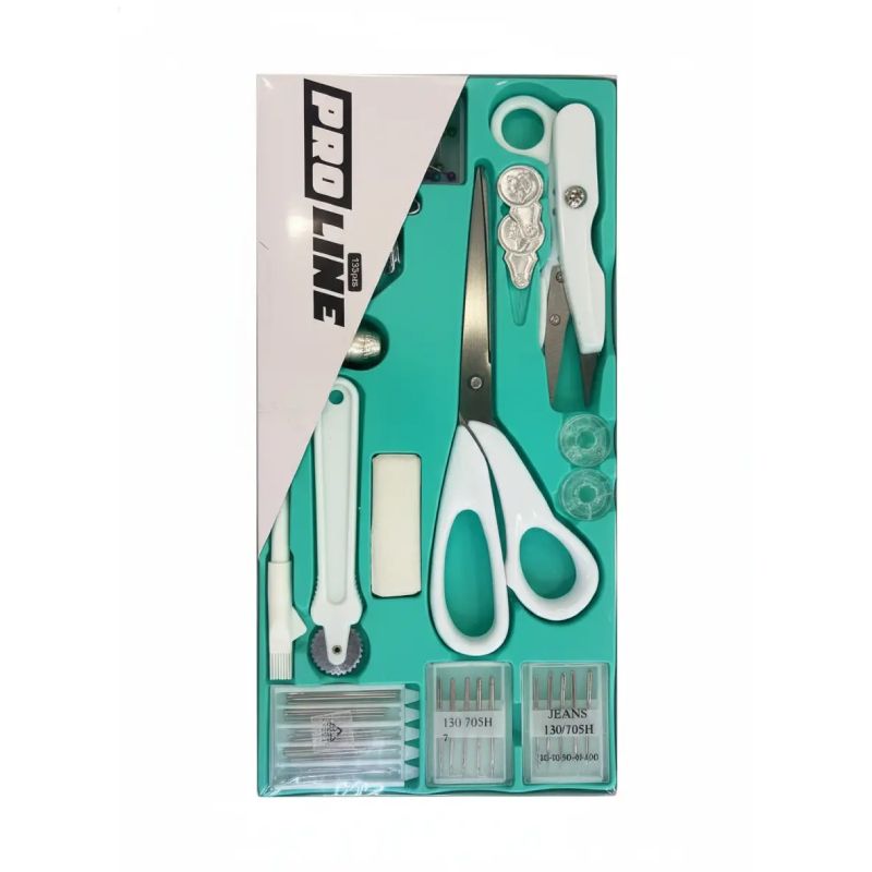 Kit De Corte Y Costura Para Maquina Proline 133 Piezas Swkp039pi
