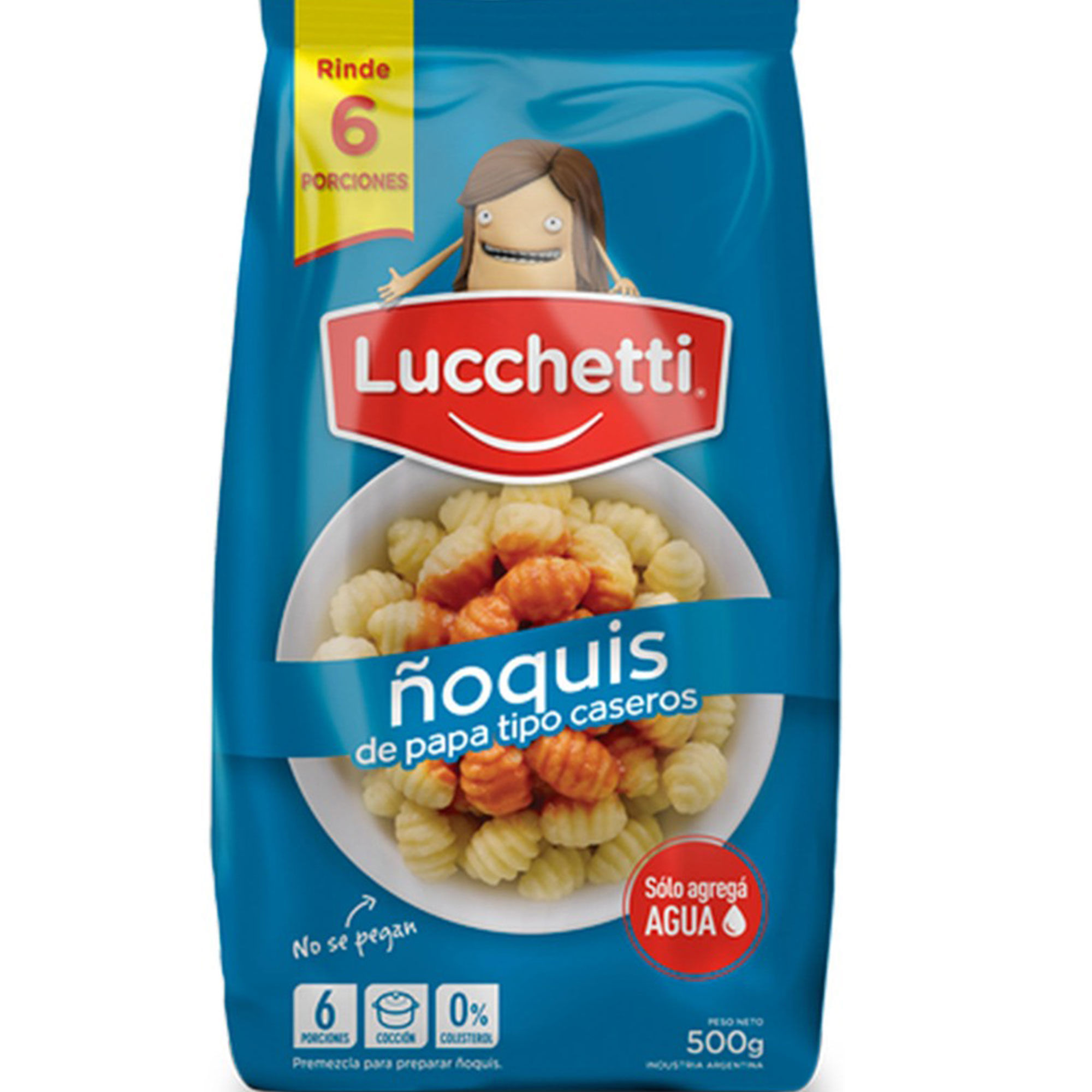 Premezcla Para Ñoquis De Papa Lucchetti 500gr