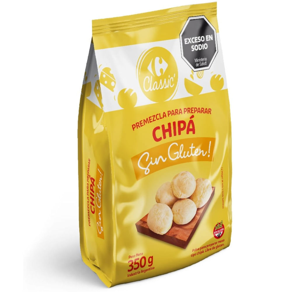 Premezcla para chipa sin gluten Carrefour Classic 350 grs