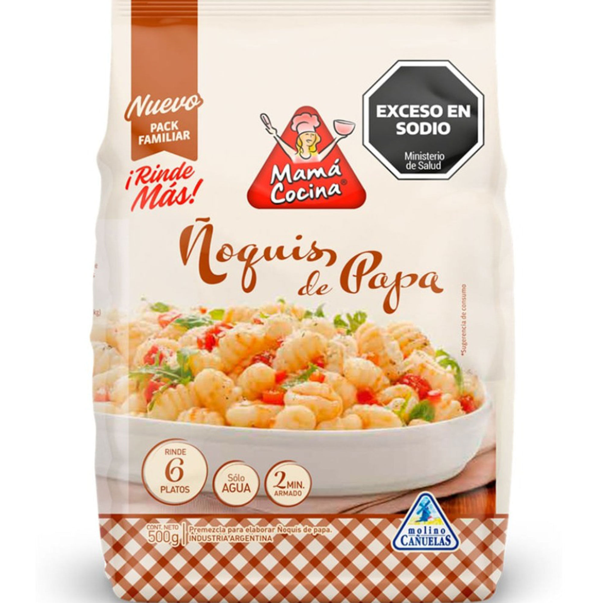 Premezcla ñoqui Mamá Cocina 500 grs
