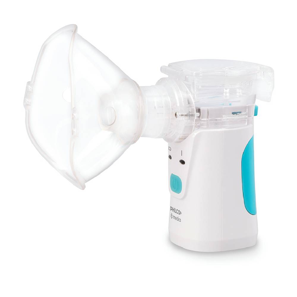 Nebulizador Philco UltrasóNico Portatil Mesh H100r. Color Blanco