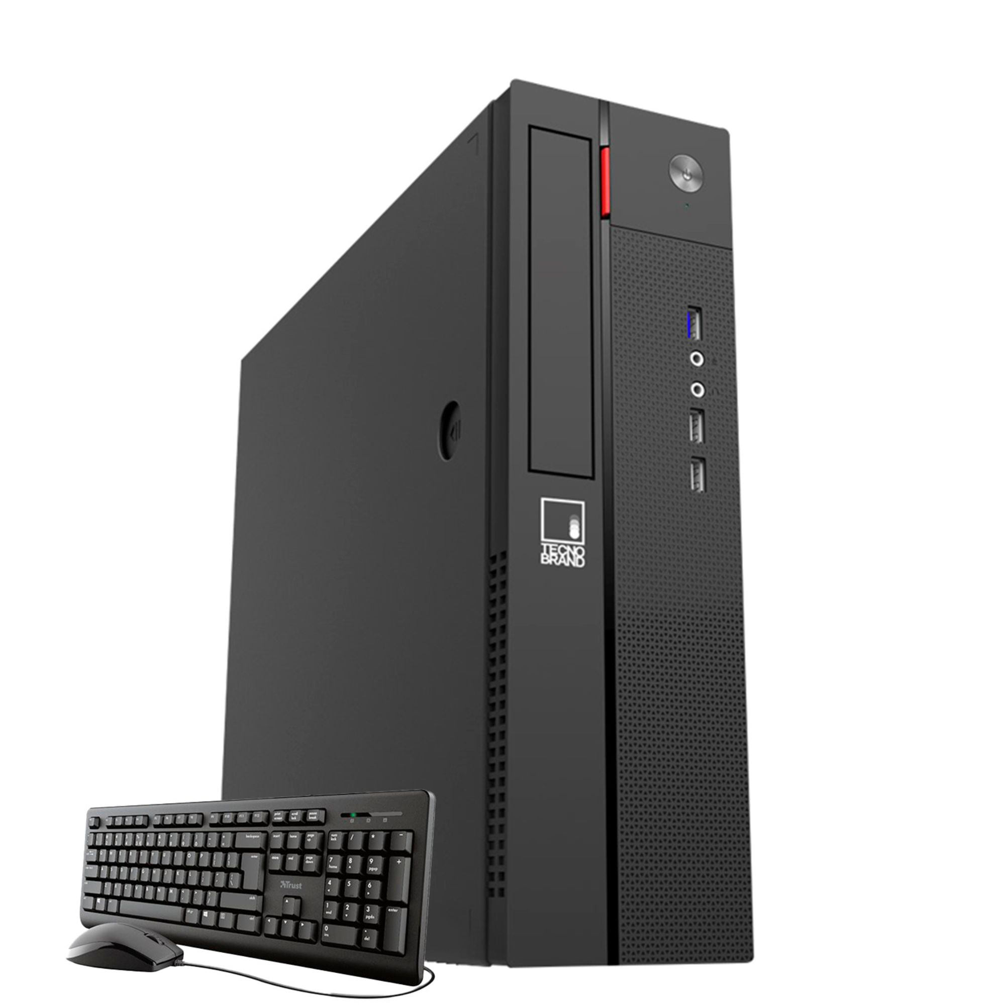 Pc Tecnobrand Amd Ryzen 5 5600gt 16gb Ram 480gb Ssd Kit Mouse Y Teclado Pctbr516g480sb