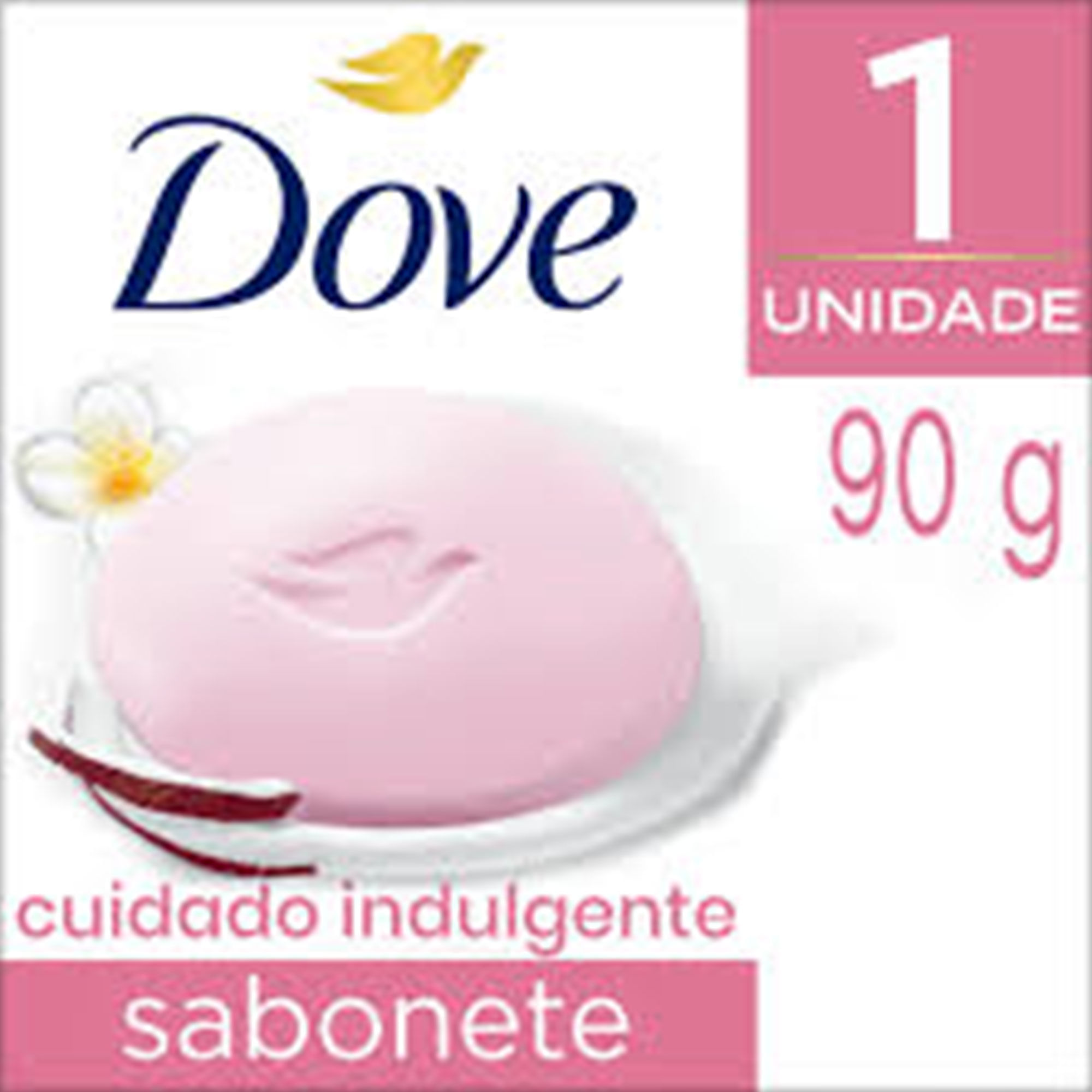 Jabón De Tocador Dove Leche De Coco 90grs.