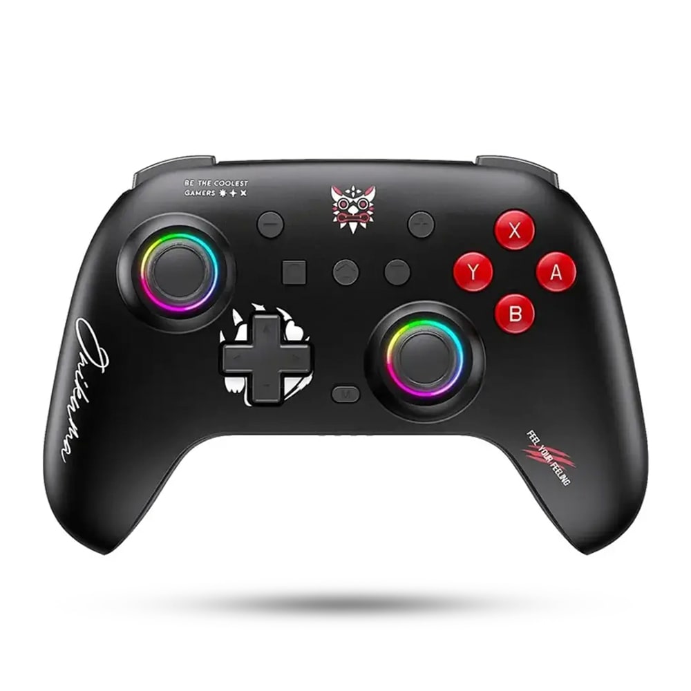 Joystick Inalambrico Onikuma C1 Bluetooth Multiplataforma Giroscopio 6 Ejes Doble Vibracion Joystick Hall