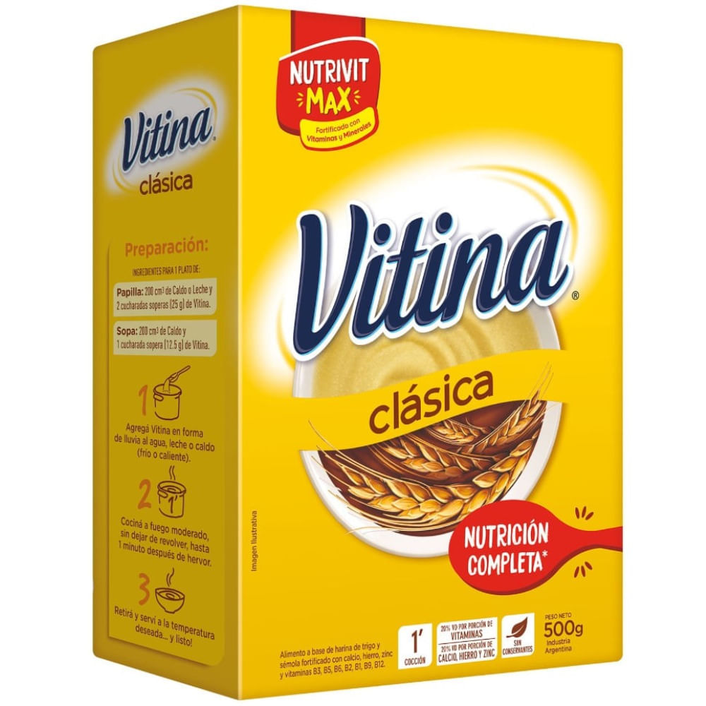 Sémola Vitina Clásica 500 G