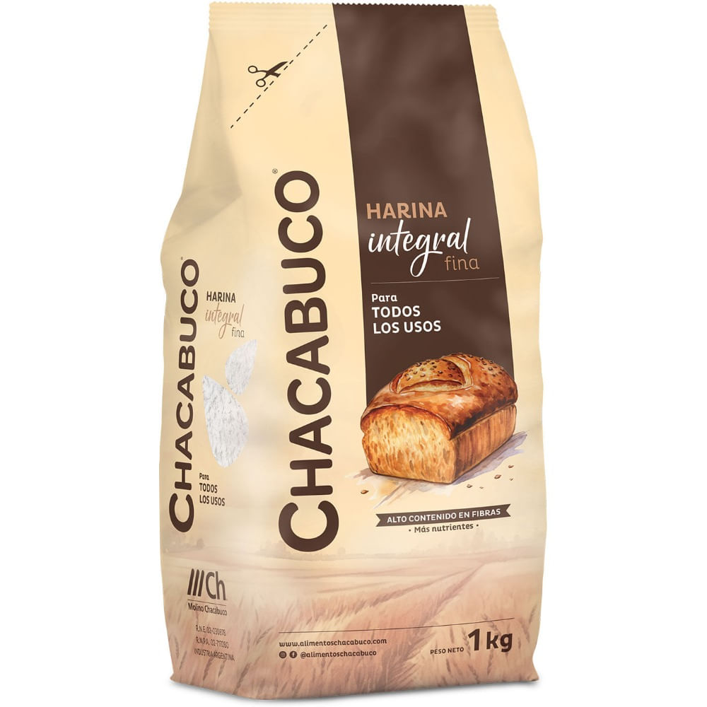 Harina Integral Chacabuco 1 Kg