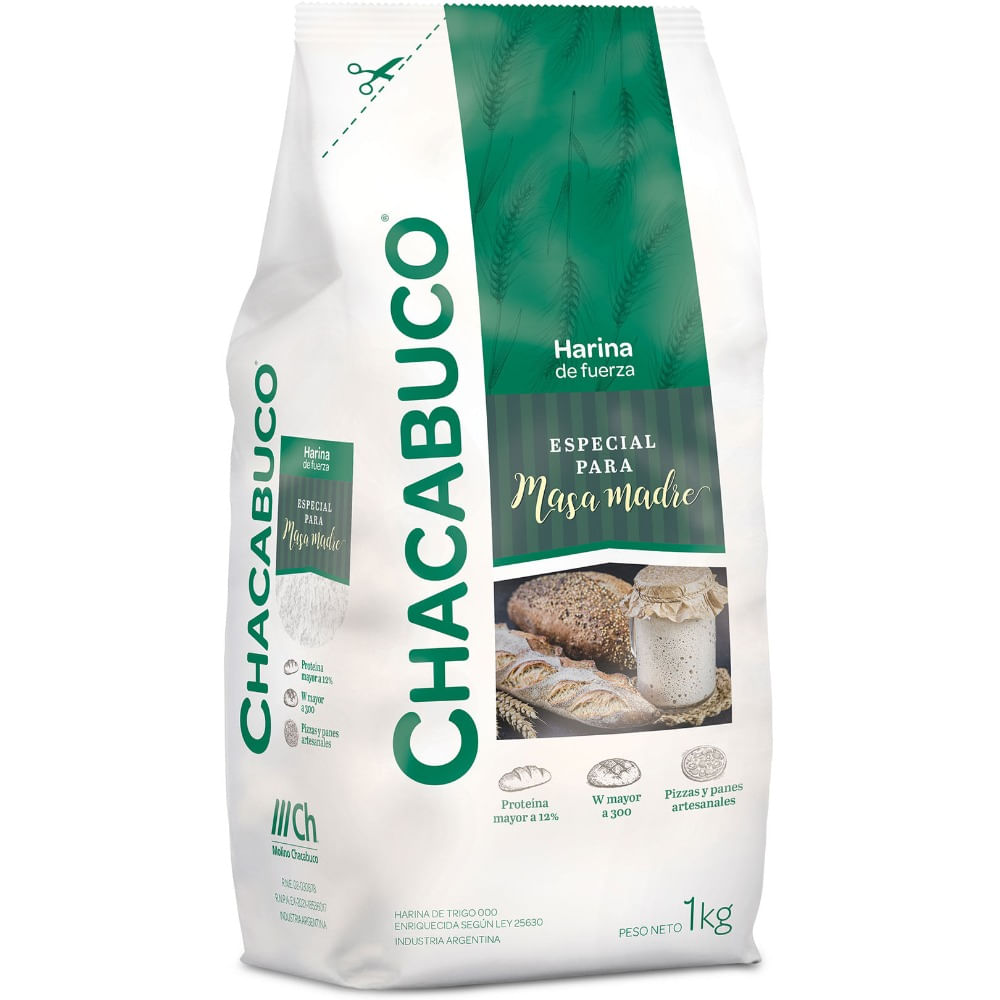 Harina Chacabuco Especial Masa Madre 1kg