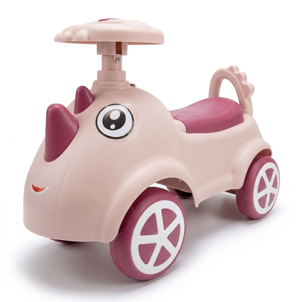 Pata Pata "Rino" con luces y música Rosa Bebesit Autito
