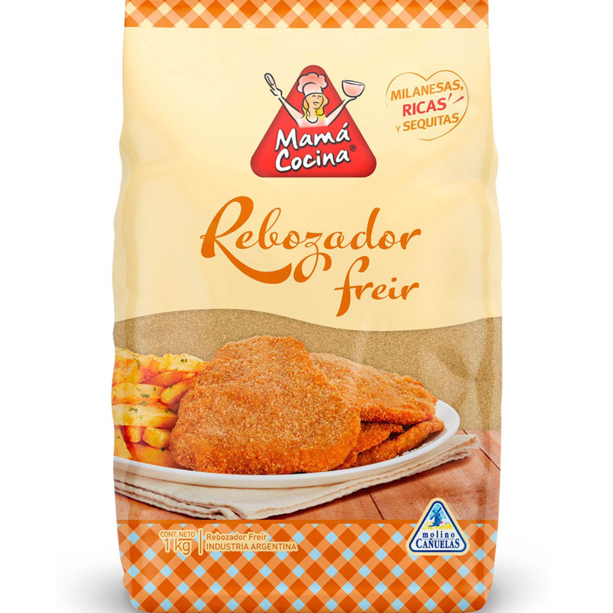 Rebozador Mamá Cocina freír fortificado 1 kg.