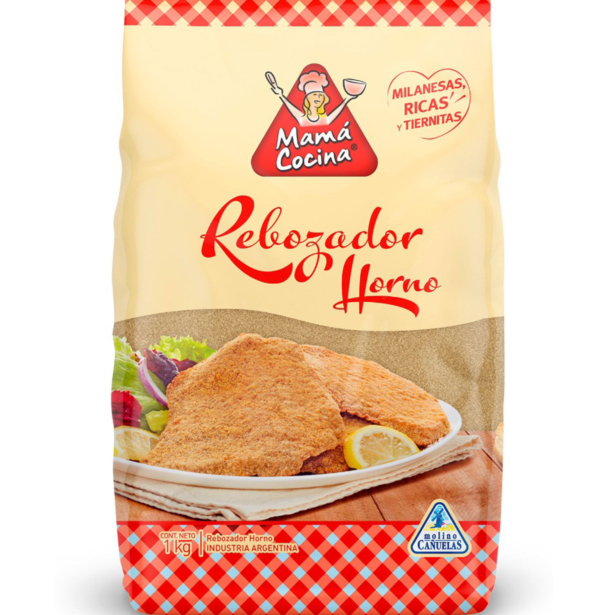 Rebozador horno fortificado Mamá Cocina 1 kg.