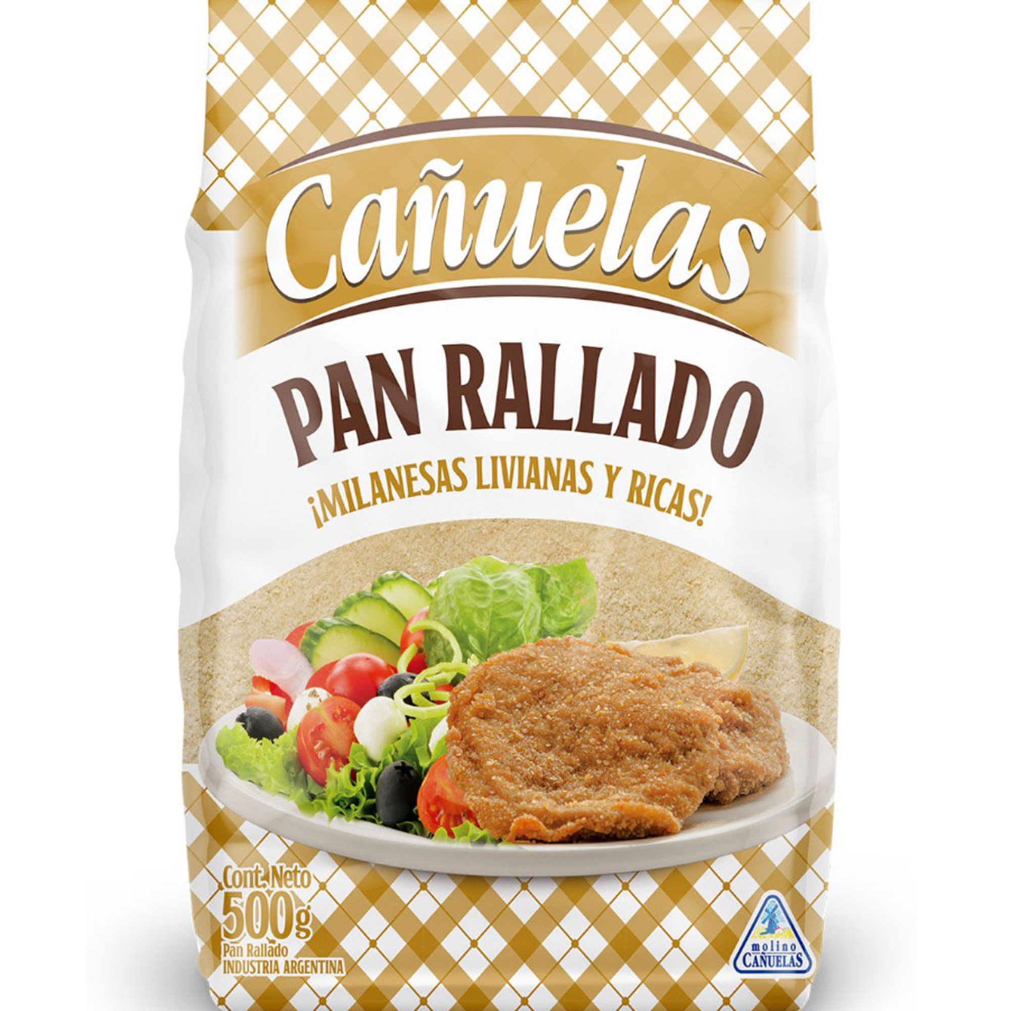Pan rallado Cañuelas 500 g.