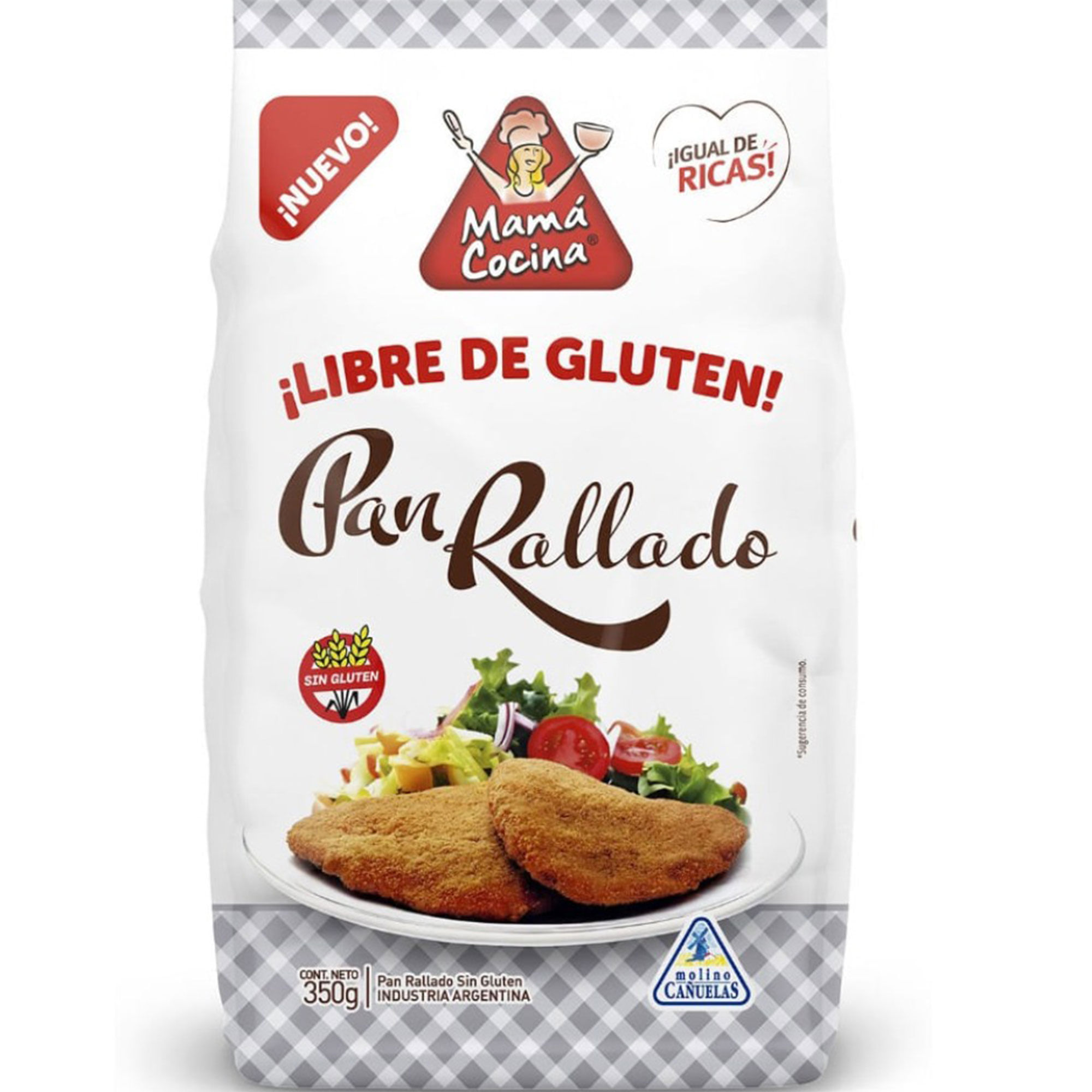 Pan rallado sin gluten Mamá Cocina 350 grs