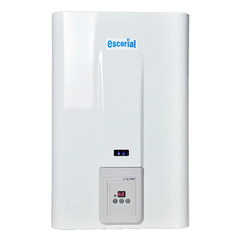 CalefóN A Gas Escorial Smart 14l Tiro Natural Digital Blanco