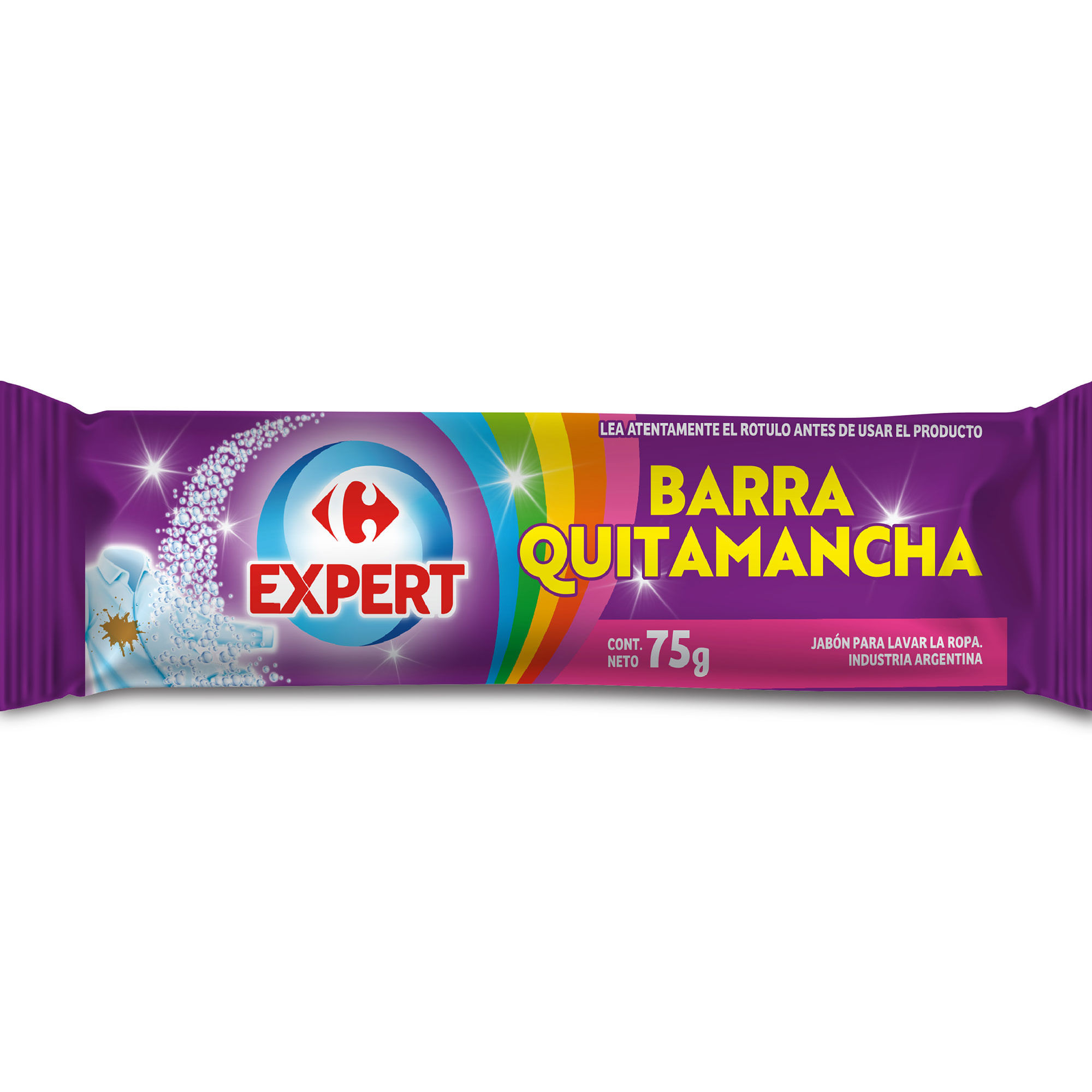 Jabón en barra quitamancha Carrefour Expert 75 grs