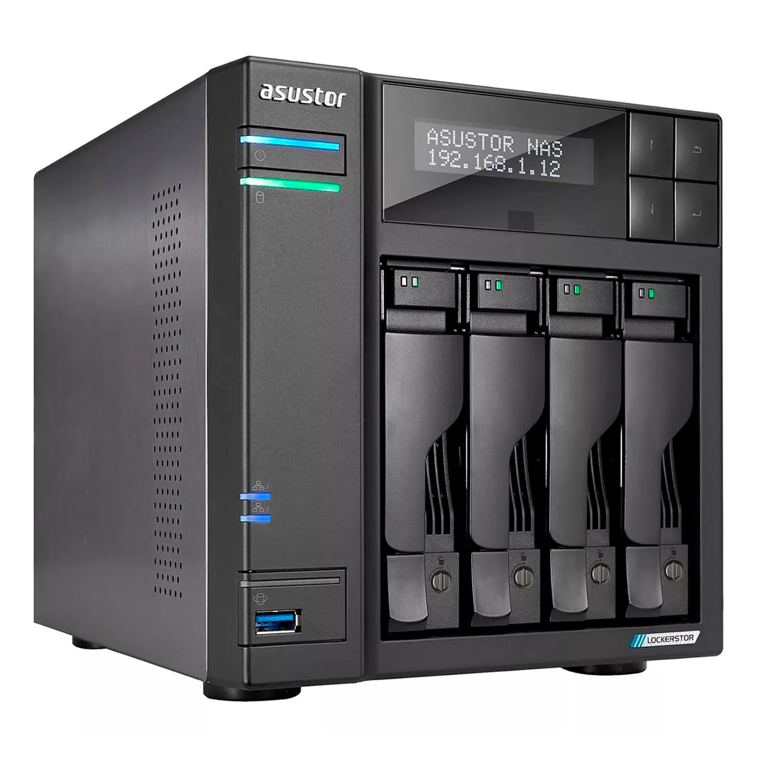 Servidor NAS Asustor Lockerstor 4 Gen2 AS6704T