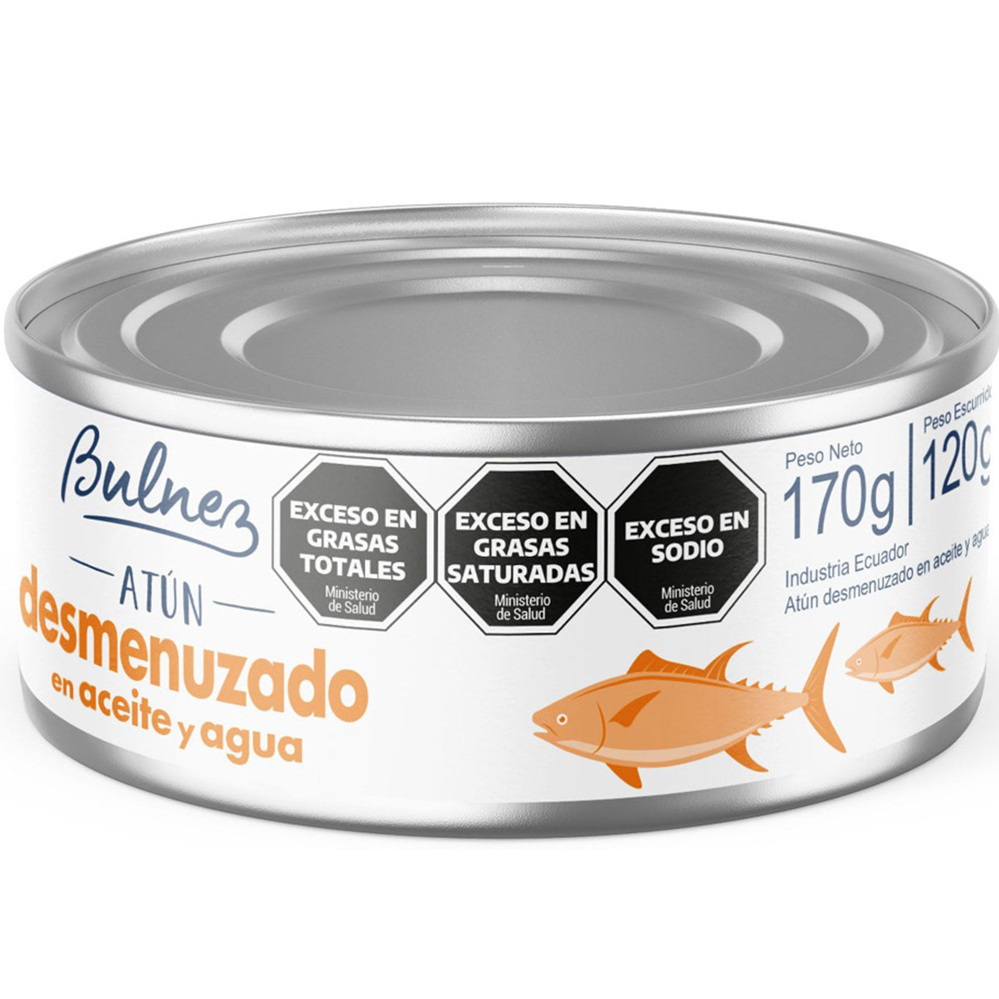 Atún desmenuzado en aceite Bulnez 170 grs